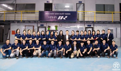 BCH Hội thăm và làm việc tại Công ty TNHH Đầu tư Sản xuất HAKA