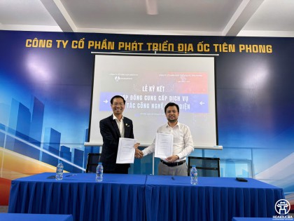 Lễ Ký kết hợp đồng đối tác công nghệ giữa Tiên Phong Land và Asia MarTech