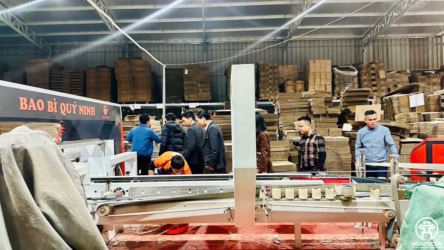 Hệ thống nhà máy, kho xưởng sản xuất của Bao Bì Quý Ninh